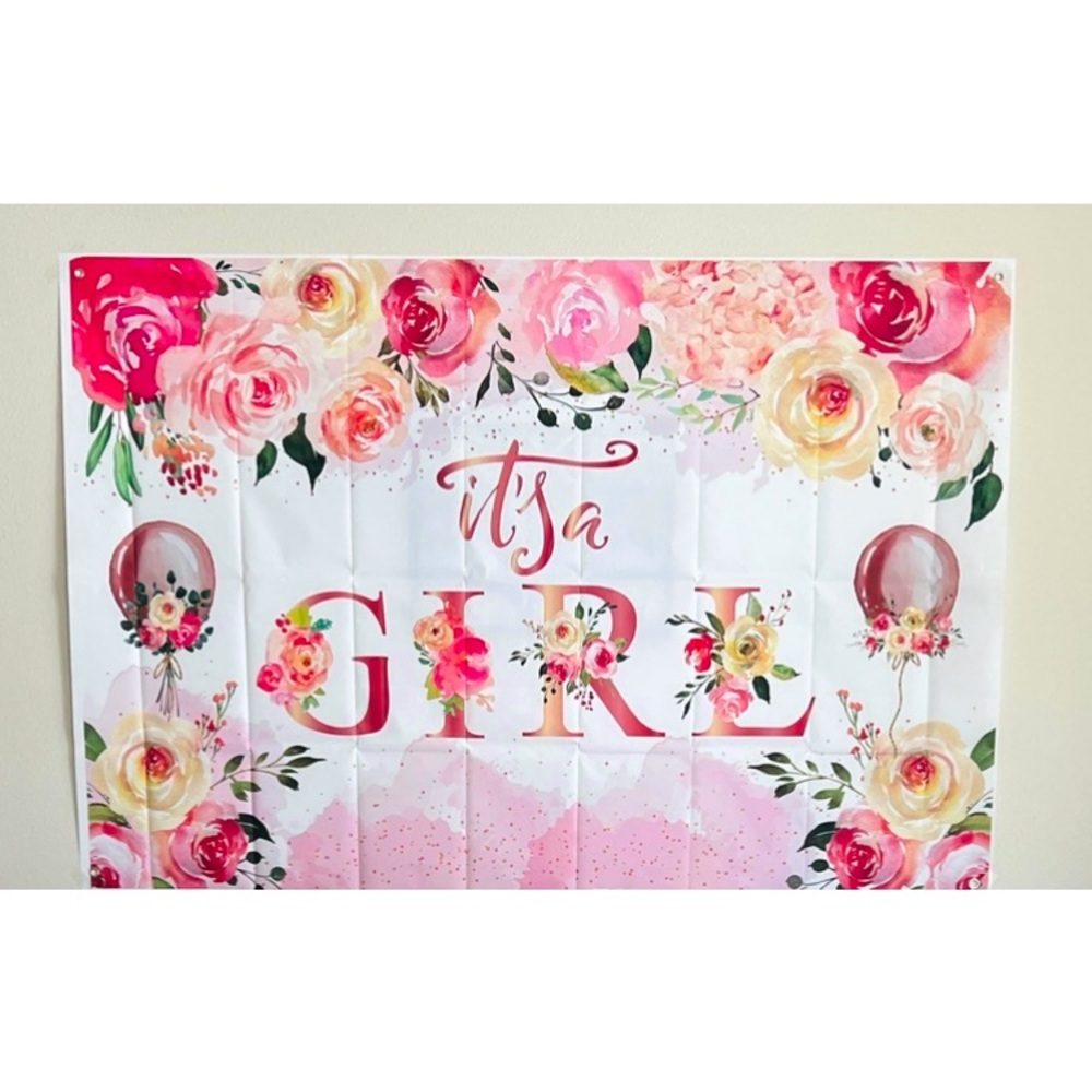 🌸 3/$15 It’s a girl banner